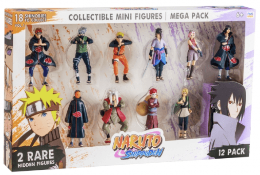 Naruto Collectible Figures 12 pack Deluxe Box (WSL)