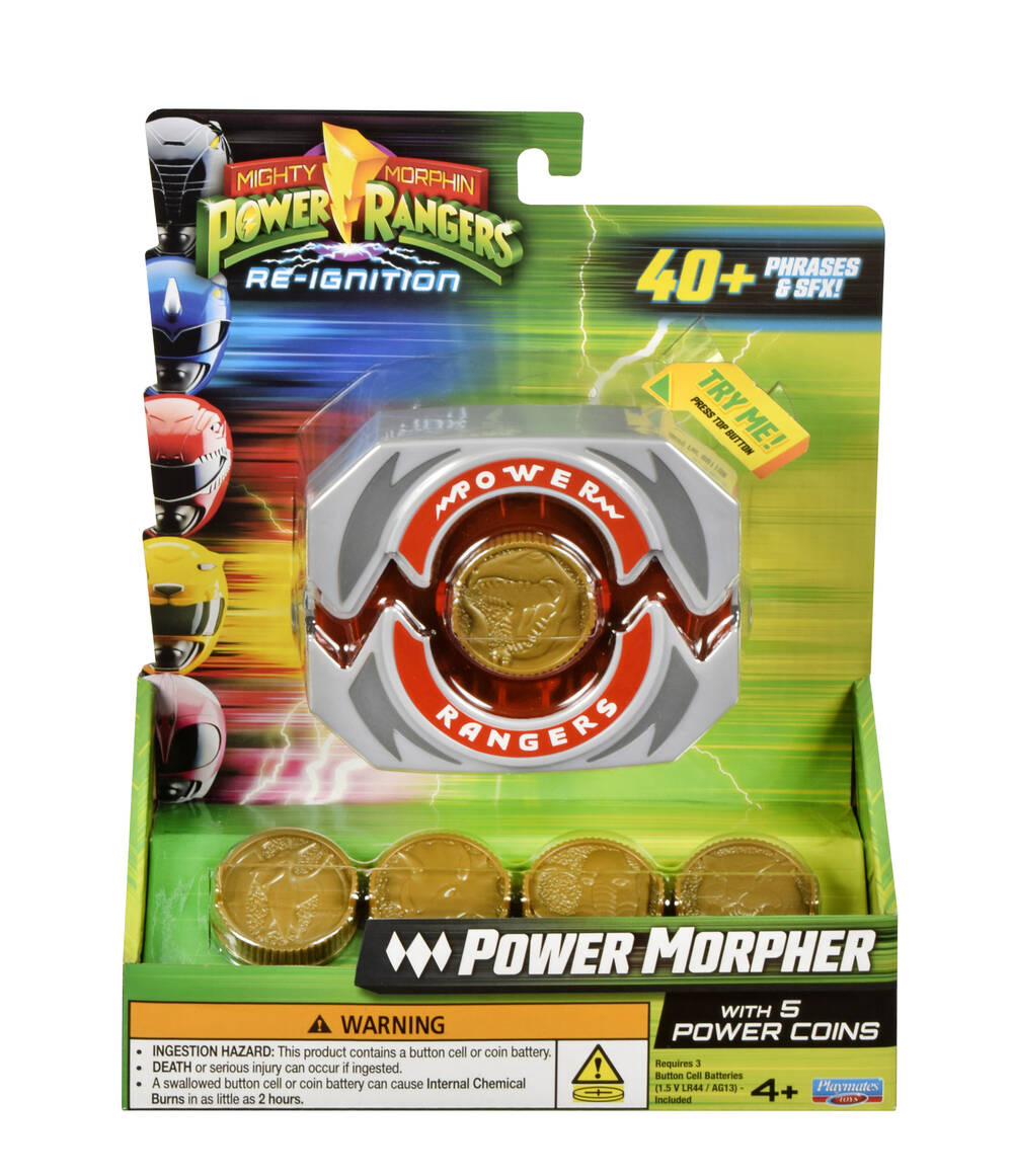Power Rangers Power Morpher Deluxe Buckle w/Power Coins