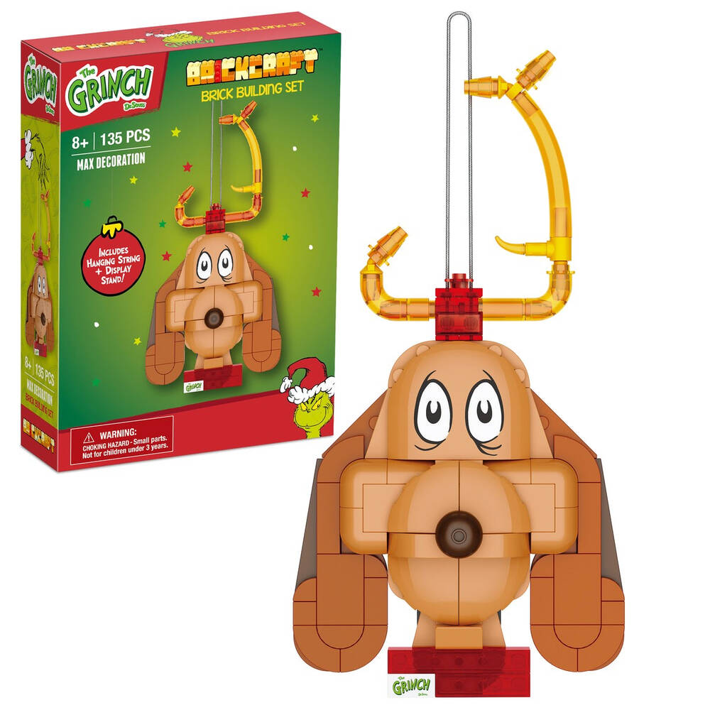 Brickcraft - The Grinch Max The Dog Decoration 135pcs