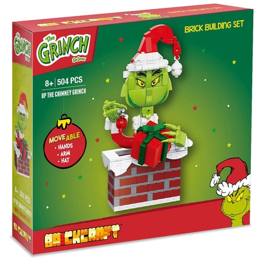 Brickcraft - The Grinch Up the Chimney 504pcs