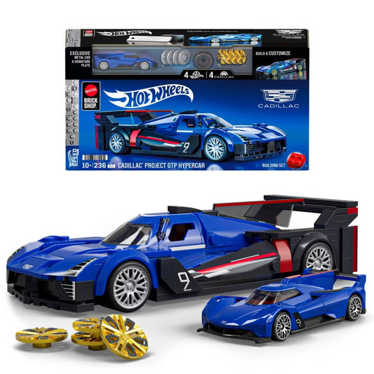 Mattel Brick Shop Hot Wheels Cadillac Project GTP Hypercar (236 pcs)