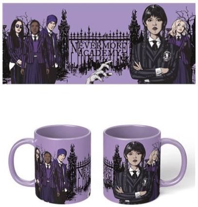 Wednesday - Nevermore Academy - Coloured Mug