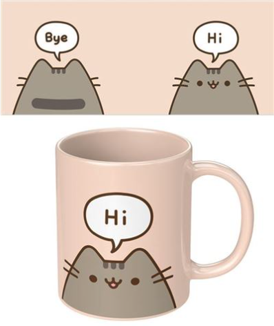 Pusheen - Hello/Good Bye - Coloured Mug