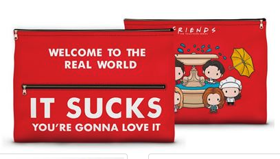 Friends - Real World Jumbo iPad Pencil Case