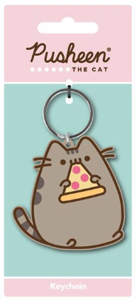 Pusheen - Pizza - PVC Keyring
