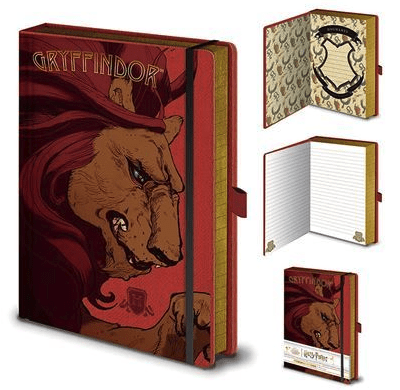 Harry Potter - Intricate Houses Gryffindor - A5 Premium Notebook