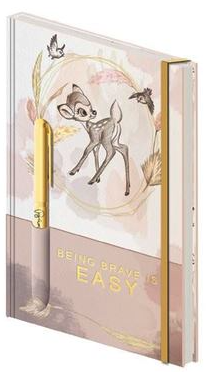 Bambi - Brave - Premium A5 Notebook With Pen