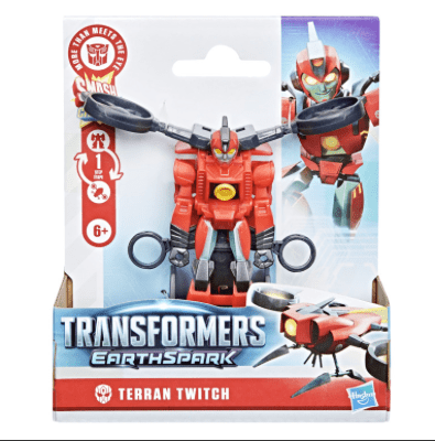 Transformers EarthSpark 1-Step Smash Changers Terran Twitch