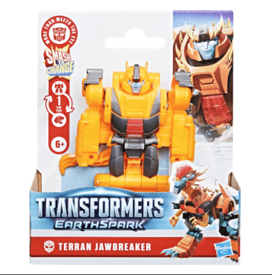 Transformers EarthSpark 1-Step Smash Changers Terran Jawbreaker