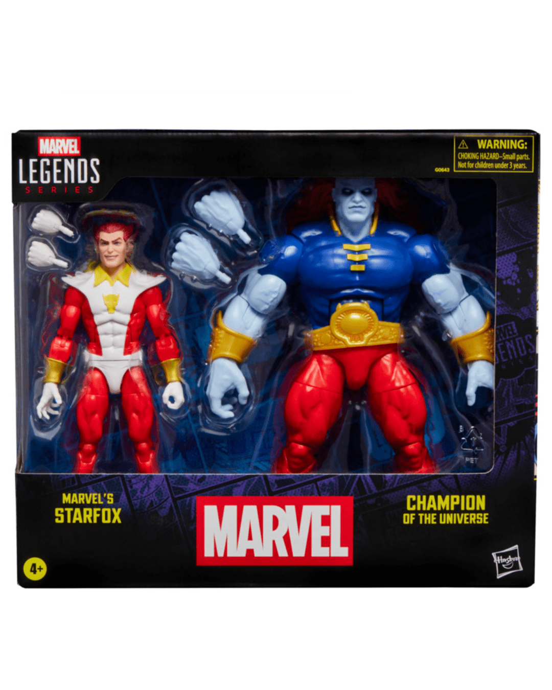 Marvel Legends Series Marvel's Starfox & Champion of the Universe (WSL)