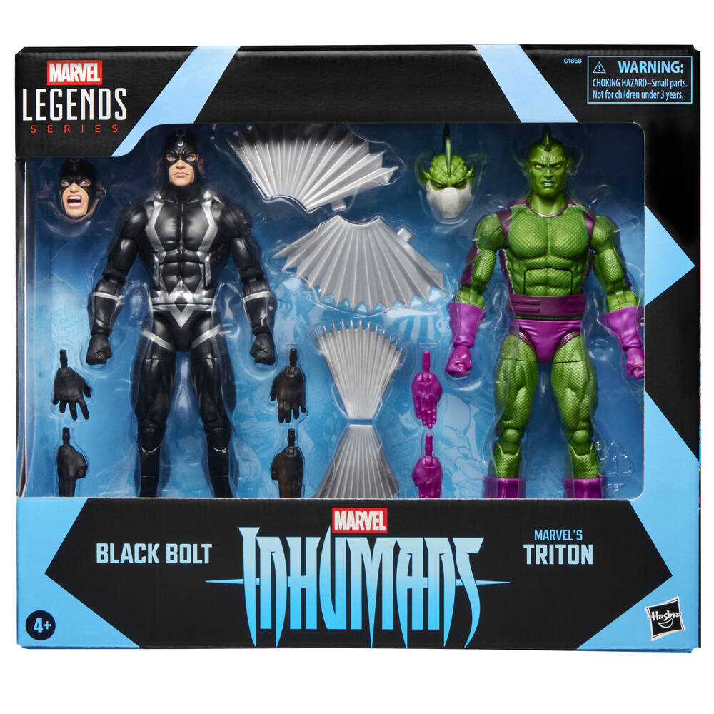 Marvel Legends Series Inhumans Black Bolt & Marvel's Triton (WSL)