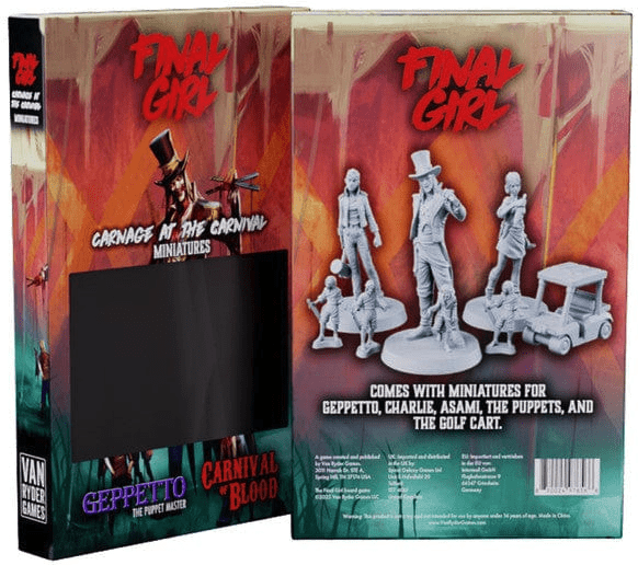 Final Girl: Carnage at the Carnival Miniatures Pack