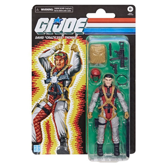 G.I. Joe Classified Series Retro Cardback David Crazylegs Thomas