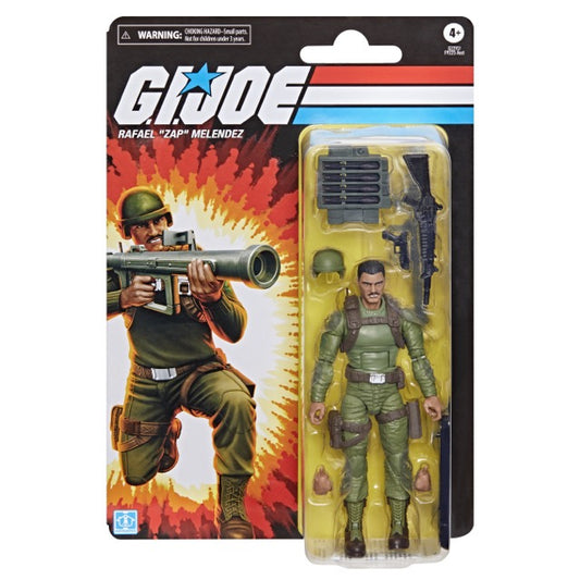 G.I. Joe Classified Series Retro Cardback Rafael "Zap" Melendez