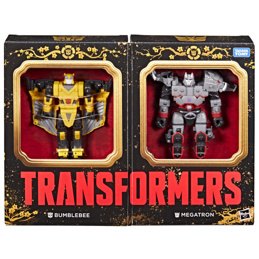 Transformers Timelines Megatron & Bumblebee Action Figure Set