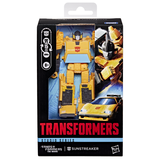 Transformers Studio Series The Transformers: The Movie Deluxe Class Sunstreaker