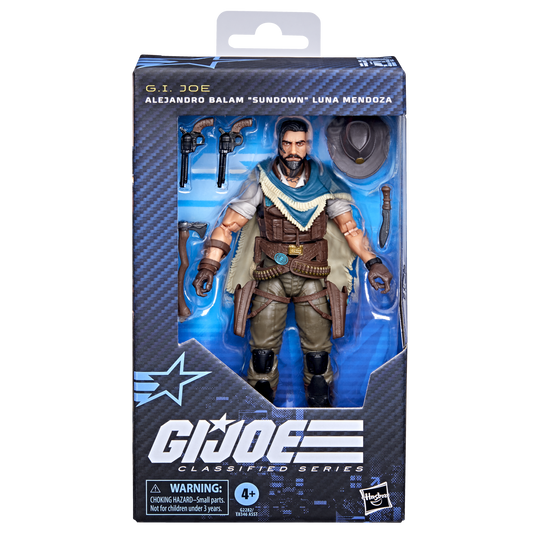 G.I. Joe Classified Series #200, Alejandro Balam "Sundown" Luna Mendoza