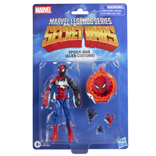 Marvel Legends Series Secret Wars Spider-Man (Alien Costume)