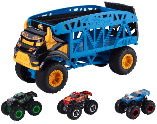 Hot Wheels Monster Trucks Monster Mover+3 Trucks Vehicle