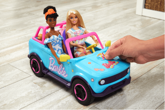 Hot Wheels Barbie RC SUV Vehicle