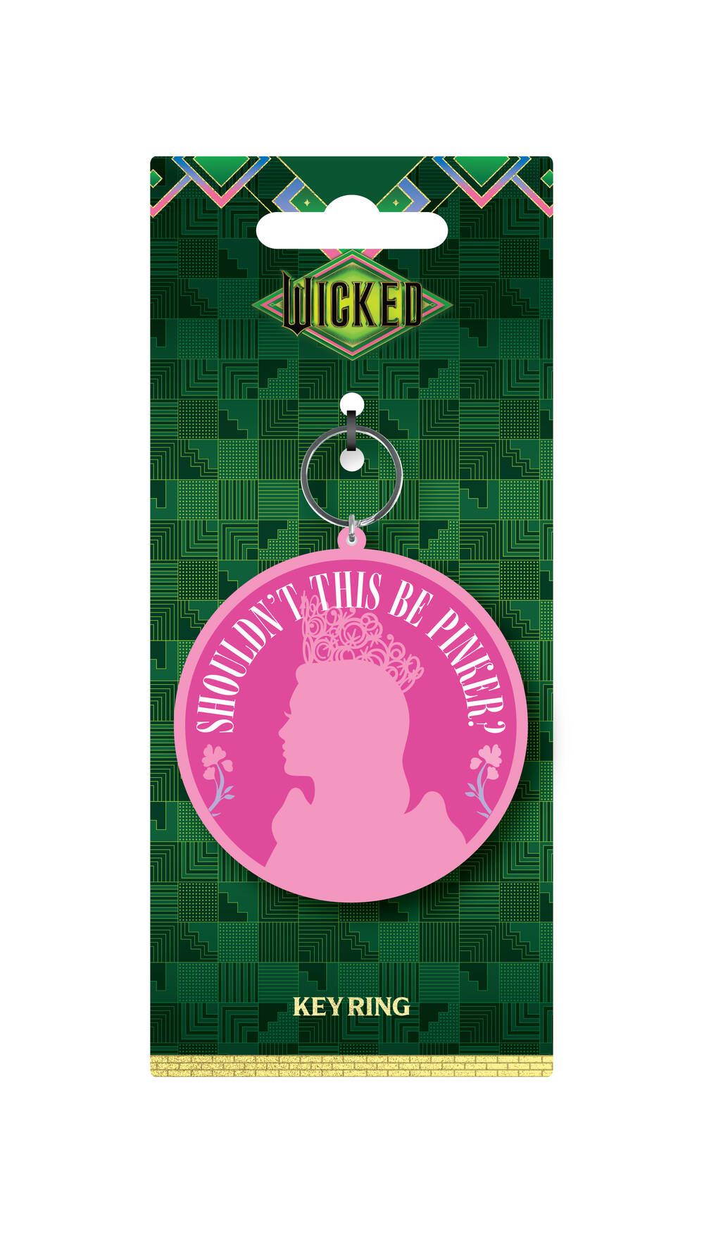 Wicked 2 - Glinda Be Pinker - PVC Keyring
