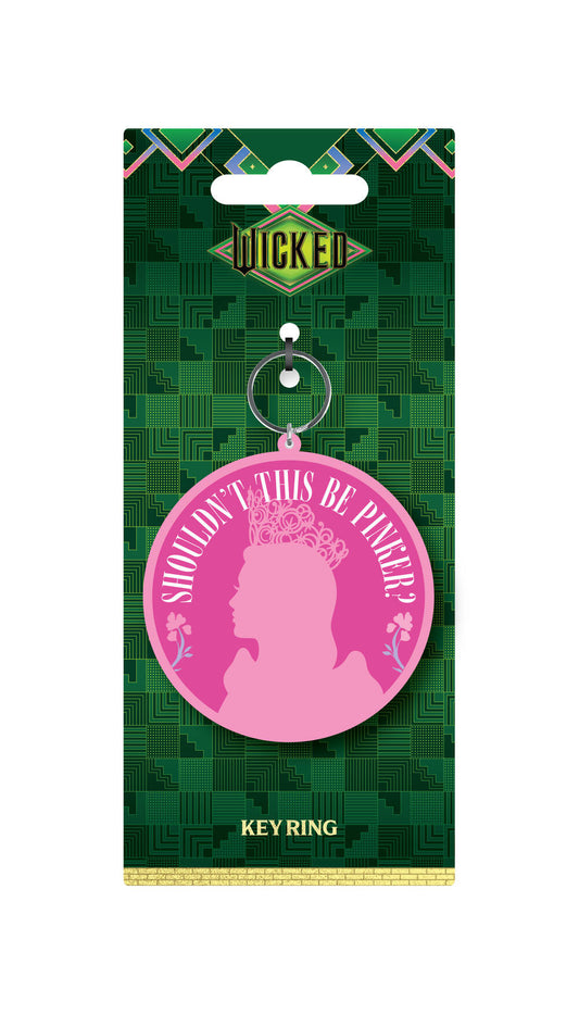 Wicked 2 - Glinda Be Pinker - PVC Keyring