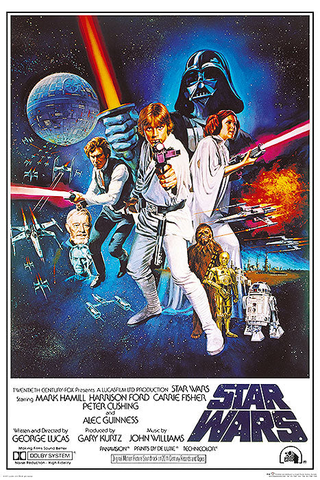 Star Wars - Luke Gun Poster (610 x 915) (WSL)