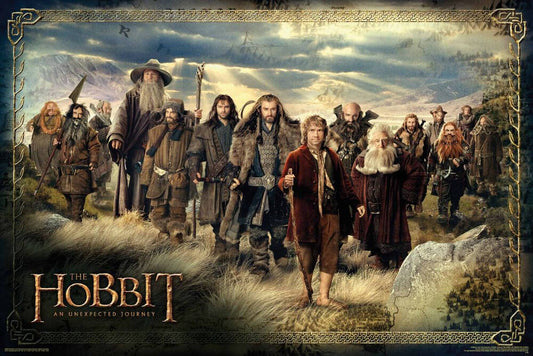 The Hobbit: An Unexpected Journey - The Company Poster (610 x 915)