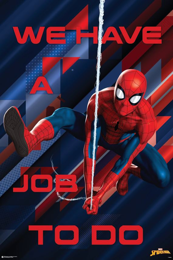 Marvel Spider-Man - Job To Do Poster (610 x 915) (WSL)