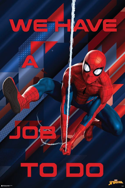 Marvel Spider-Man - Job To Do Poster (610 x 915) (WSL)