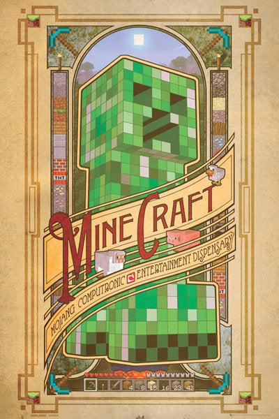Minecraft - Computronic Poster (610 x 915)