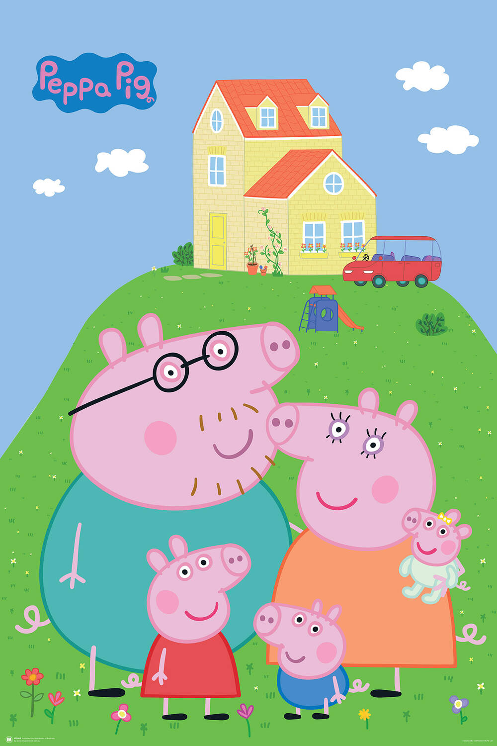 Peppa Pig - Evie Poster (610 x 915)