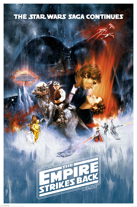 Star Wars - The Empire Strikes Back Poster (610 x 915)