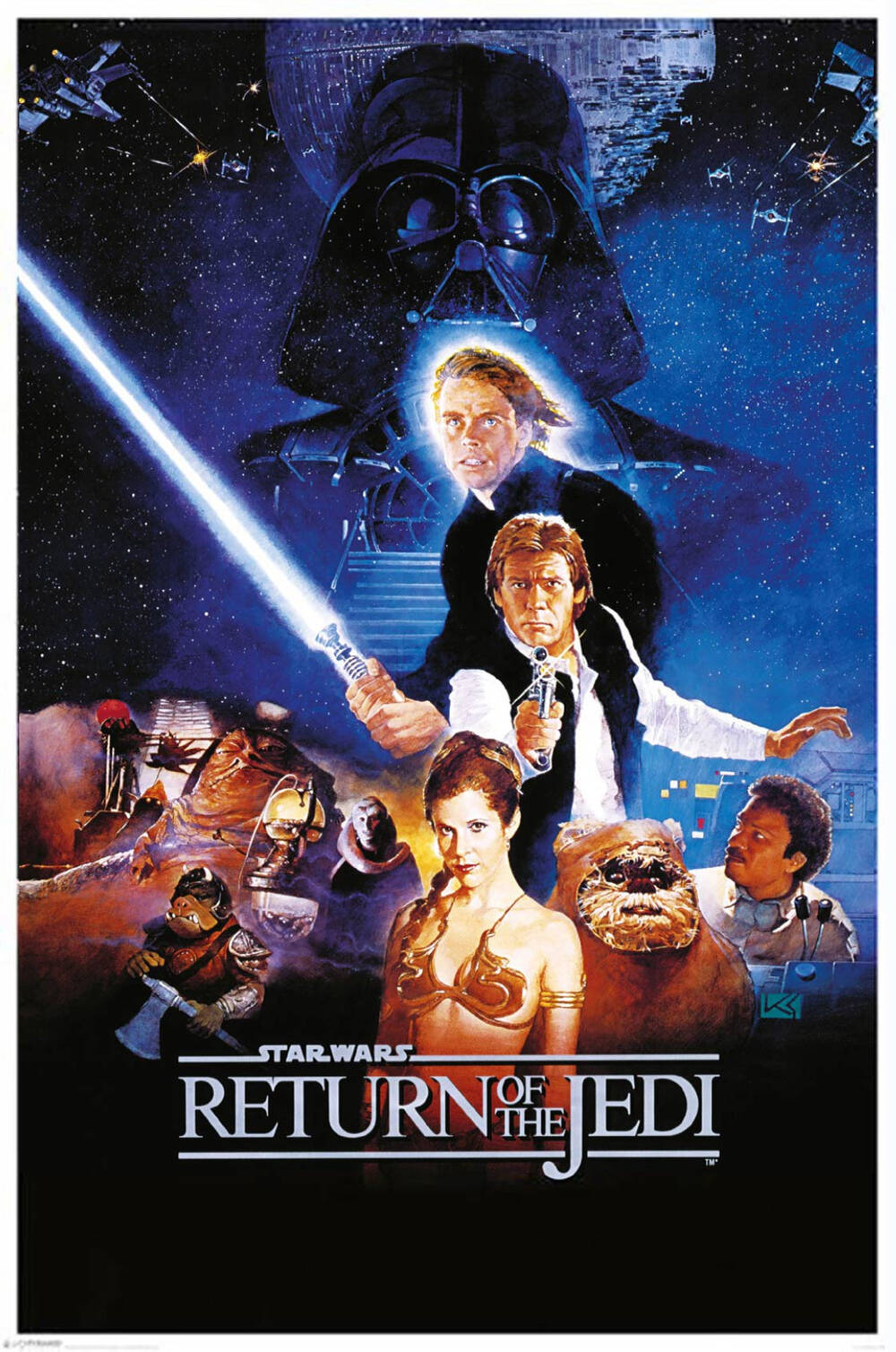 Star Wars - Return Of The Jedi Poster (610 x 915)