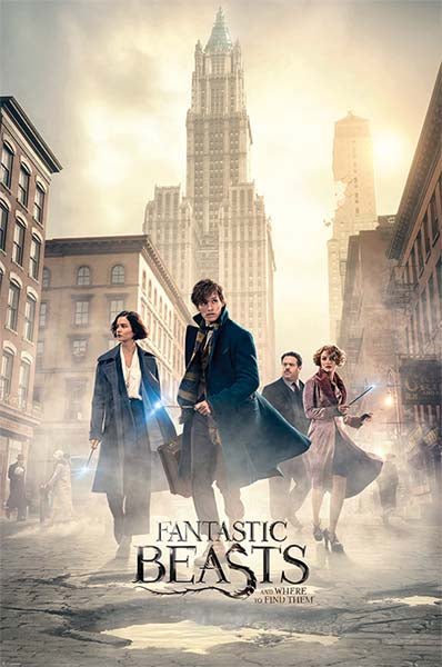 Fantastic Beasts - New York Street Poster (610 x 915)
