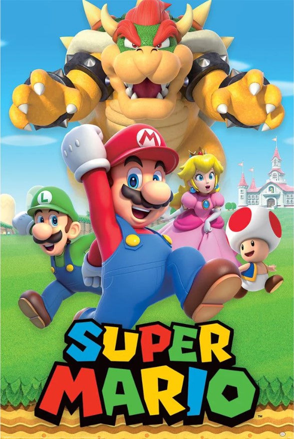 Super Mario - Bowser Poster (610 x 915)
