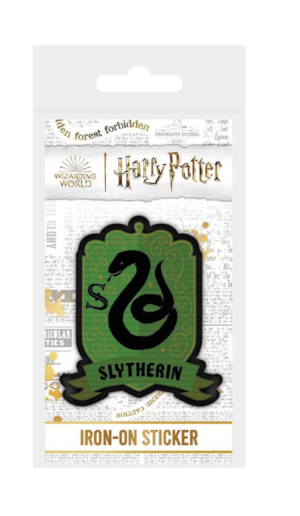 Harry Potter - Slytherin - Iron On Patch