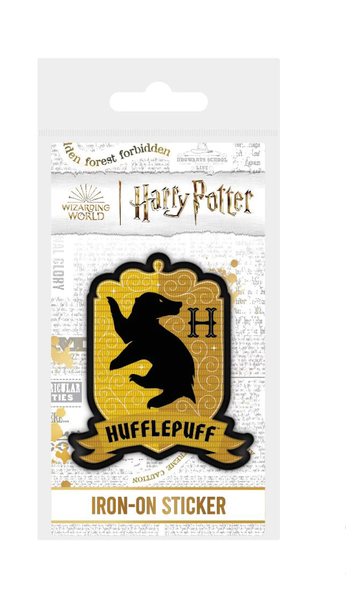 Harry Potter - Hufflepuff - Iron On Patch