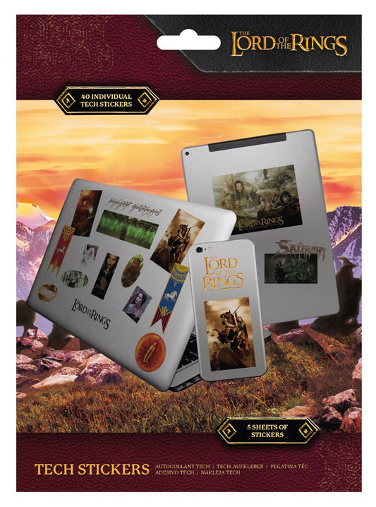 Lord of The Rings - Heroes - Tech Stickers