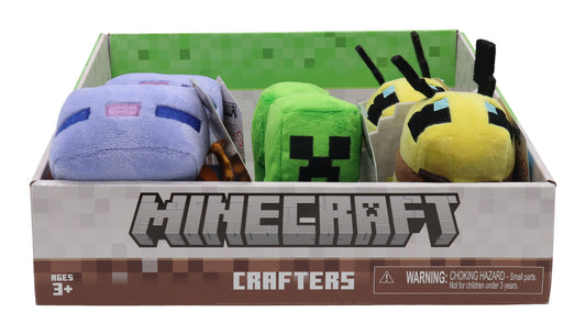 Minecraft Basic Plush 4.5 inch CDU Assortment Wave 6