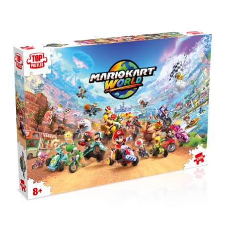 Mario Kart World Puzzle - 1000 piece puzzle