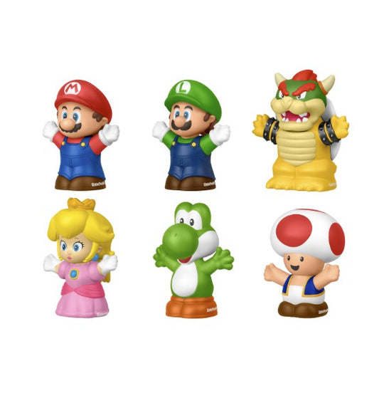 Fisher-Price - Little People - My Mario Figure 6-Pack