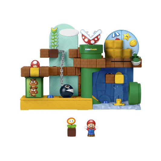 Fisher-Price - Little People My Mario Mario's Adventure Playset