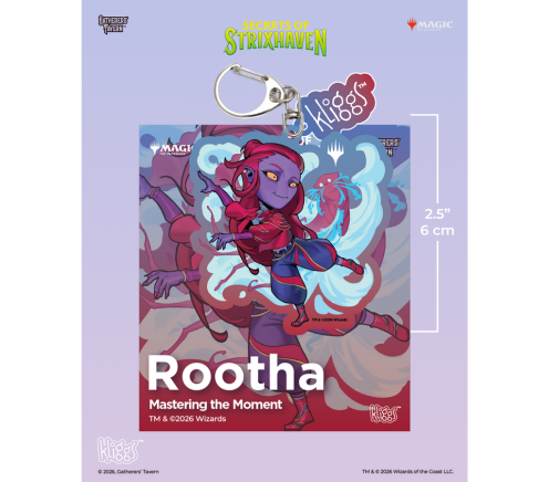 Gatherers' Tavern KLIGGS Keychain - Rootha (MTG Secrets Of Strixhaven)