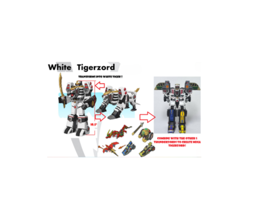 Power Rangers White Tigerzord