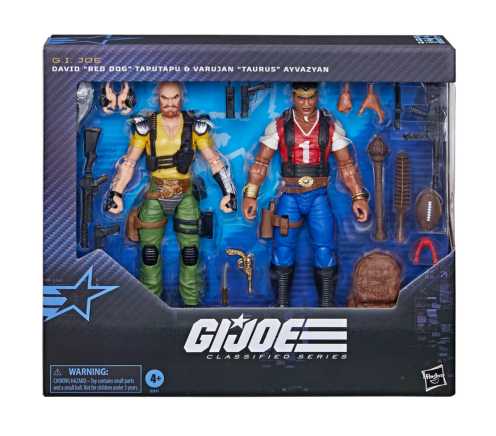 G.I. Joe Classified Series #193, David "Red Dog" Taputapu & Varujan "Taurus" Ayvazyan
