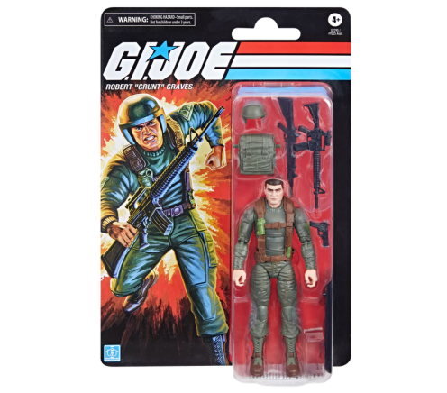 G.I. Joe Classified Series Retro Cardback Robert "Grunt" Graves