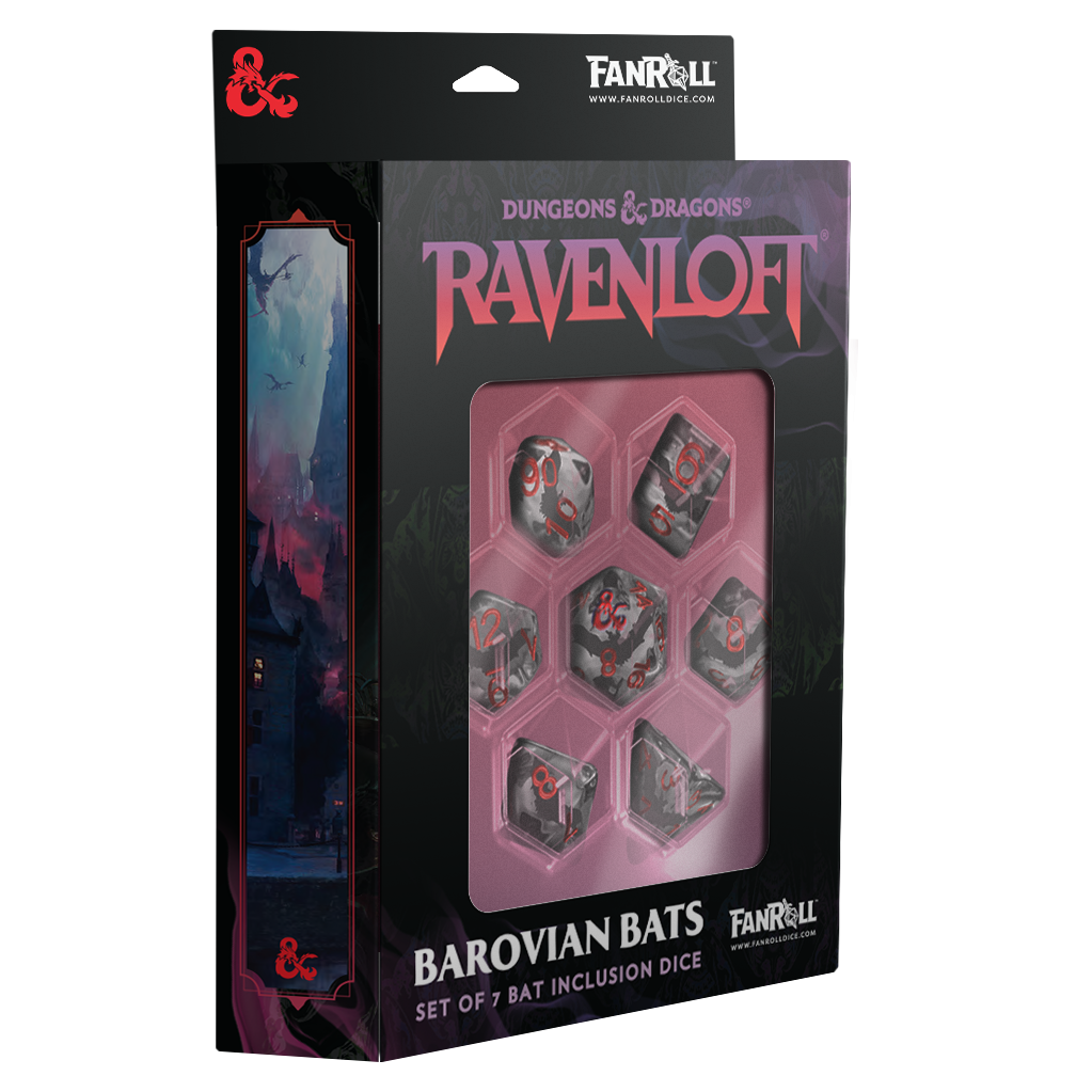 MDG: D&D Ravenloft Inclusion Dice Set: Bats