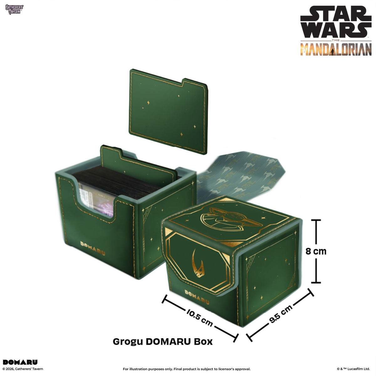 Gatherers' Tavern DOMARU Deck Box - Grogu (Star Wars)