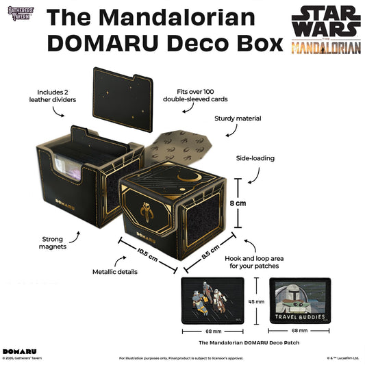 Gatherers' Tavern DOMARU Deco Deck Box - The Mandalorian (Star Wars)